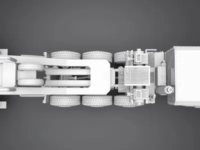 HET M1070 Scale model 3D print model
