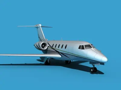 Cessna Citation 650 III V06 3D model