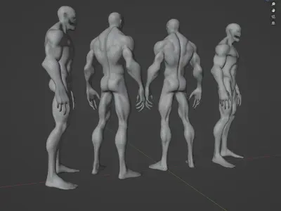 Alien Character 3D model buy