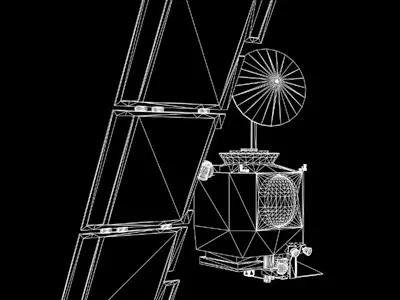 Mars Climate Orbiter 3D model