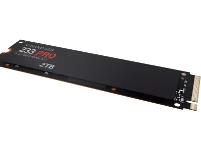 SSD Solid State Drive 3D model