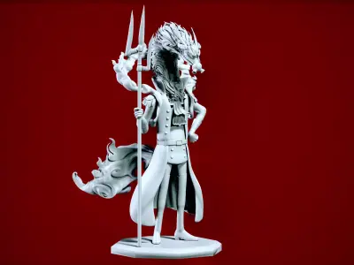 Killingham - Knights of God - ONE PIECE - split part 3D print model