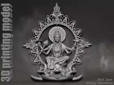 Siddhidatri 3D print model