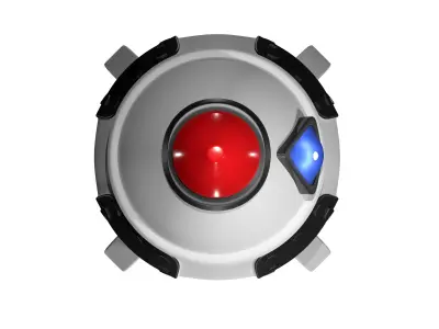 Toy Rocket Space Ship 3D model