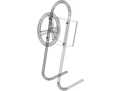 Steering - Watercraft Type 3D model