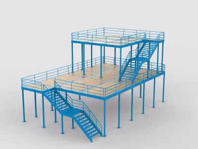 mezzanine floor  3D model