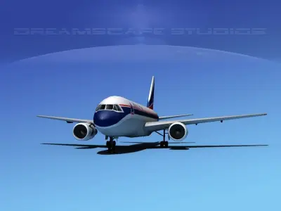 Boeing 767-200ER Delta 1 3D model