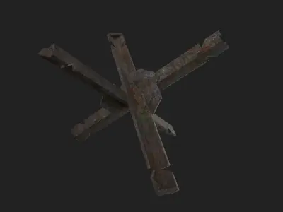 Czech Hedgehog - Non PBR Low Poly for games Low-poly 3D model