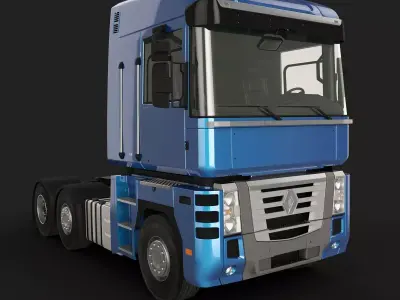 Magnum 6x2 3D model