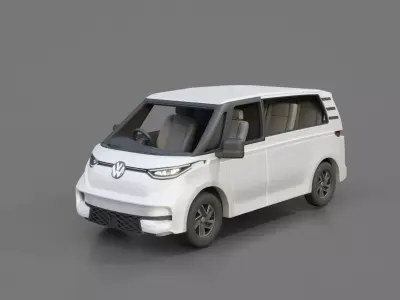 Volkswagen ID Buzz GTX Passenger Van 3D model