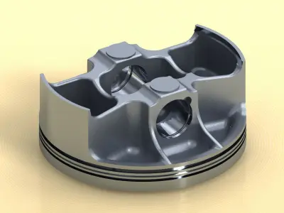 Piston  KXF 250 3D model