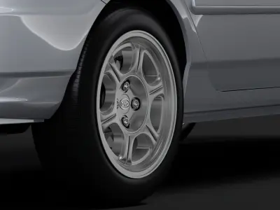 BYD F3 2016 wheel 3D model