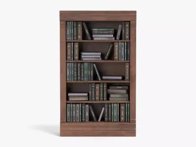 -Bookshelf V4- 3D model