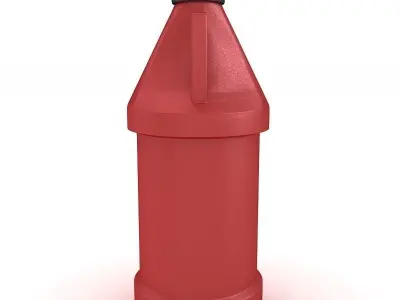 Round Gaming Jerry Can 3D model