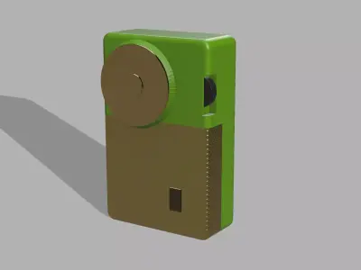 sony tr 63 radio  3D model
