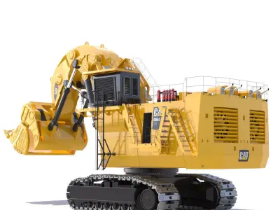 Mining Excavator 6050 FS 3D model