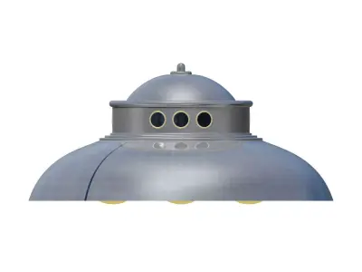 adamski flying saucer 3D model