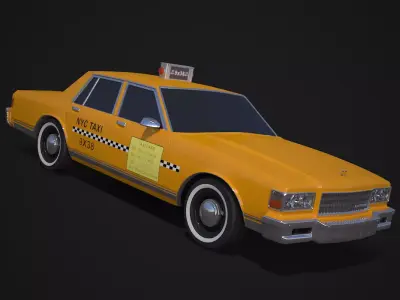 Chevrolet Caprice Taxi 1990 3D model