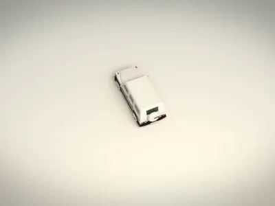 Low Poly SUV 03 Low-poly 3D model