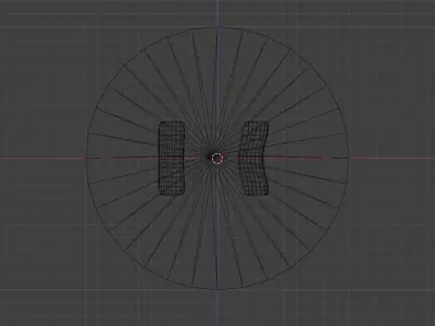 high Details Low-Poly Shield - 1000 Polygons Low-poly 3D model