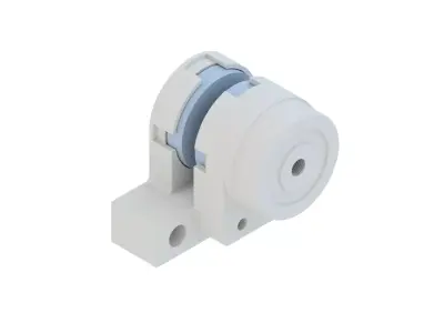 PNEUMATIC MODULAR DISC BRAKE 3D model