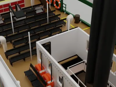 Star Ferry 3D model