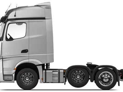 Mercedes-Benz Actros 2545 6X2 2020 3D model