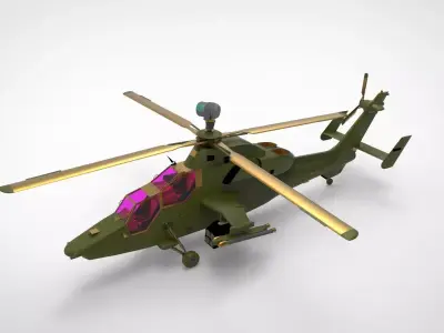 Eurocopter Tiger 3D model