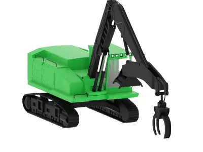 Forestry Swing Machine 3D model