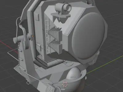 AN SPG-49 3D model