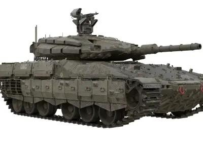 Military Tanks  3D Model Pack