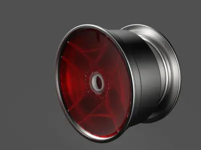 wheel simsa rims tuning part  3D model