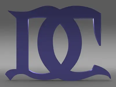 Darracq Logo 3D model