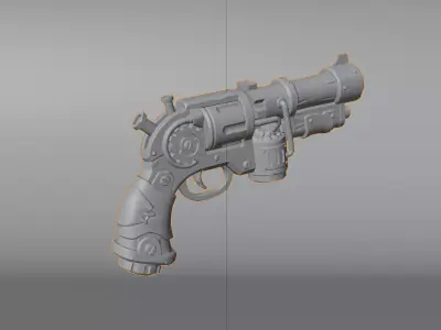 Arcane style weapons kit 3D model