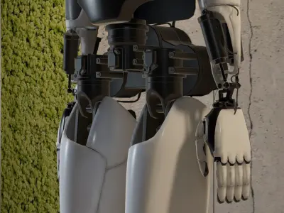 Tesla Optimus Gen 02 for Unity HDRP and URP  Low-poly 3D model