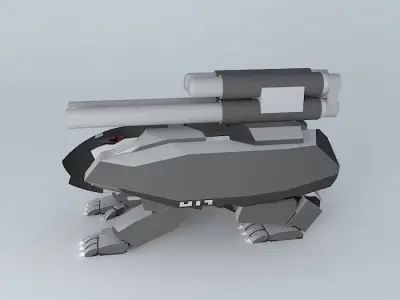 Heavy Assault robot HIT 76 Free 3D model