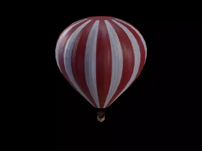 Air Balloon - Gest Low-poly 3D model