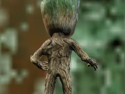 Baby groot 3D model