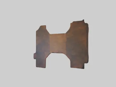 Handmade Wall Pieces Low-poly 3D model
