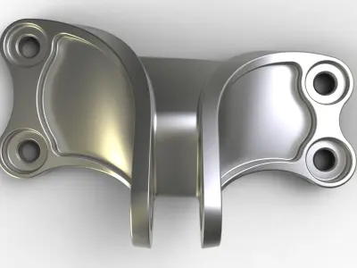 Butterfly Bracket II  Free 3D model