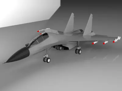 SUKHOI 30 MKI 3D model