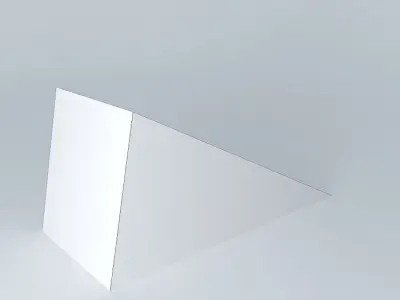 Triangle ramp Free 3D model