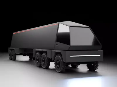 truck 2030 model Free 3D model