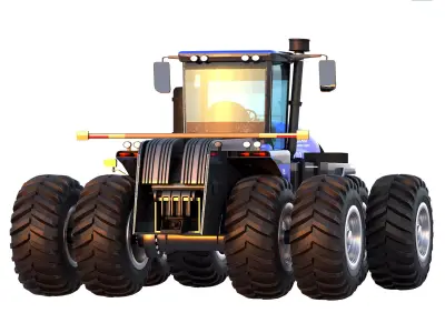 newholland t9 700 smarttrax 3D model
