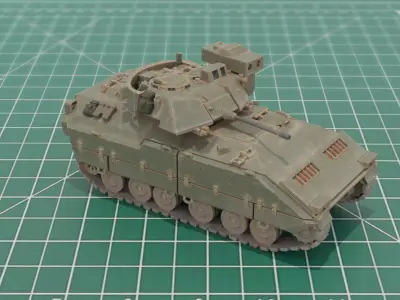 M2A2 Bradley 3D Print Model 3D print model