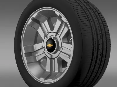 Chevrolet Suburban LZ1 2008 3D model