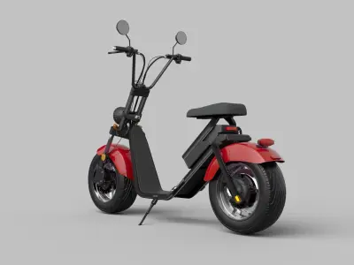 Electric chopper 3D model