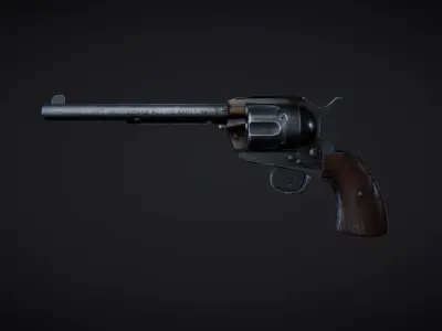 Colt Peacemaker Active 3D model