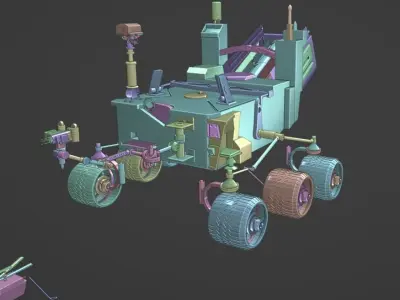 Perseverance 3D Model  3D model