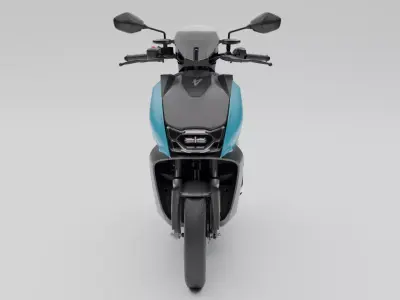 Scooty Low-poly 3D model